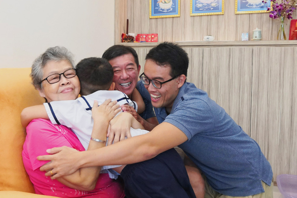 A Unique Bonding Experience Involving Three Generations