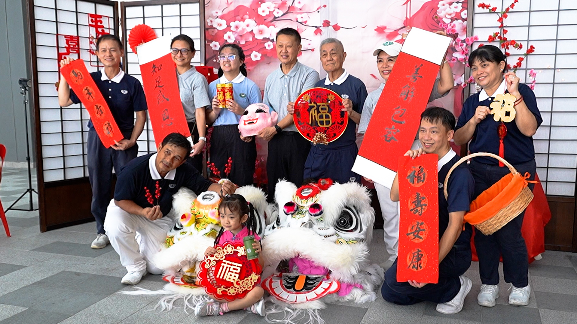Care Recipients and Volunteers Gather to Celebrate Chinese New Year